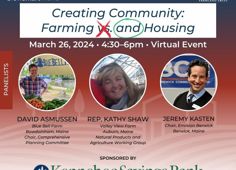 Webinar: Creating Community: Farming and Housing